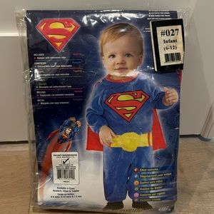 Infant Superman halloween costume